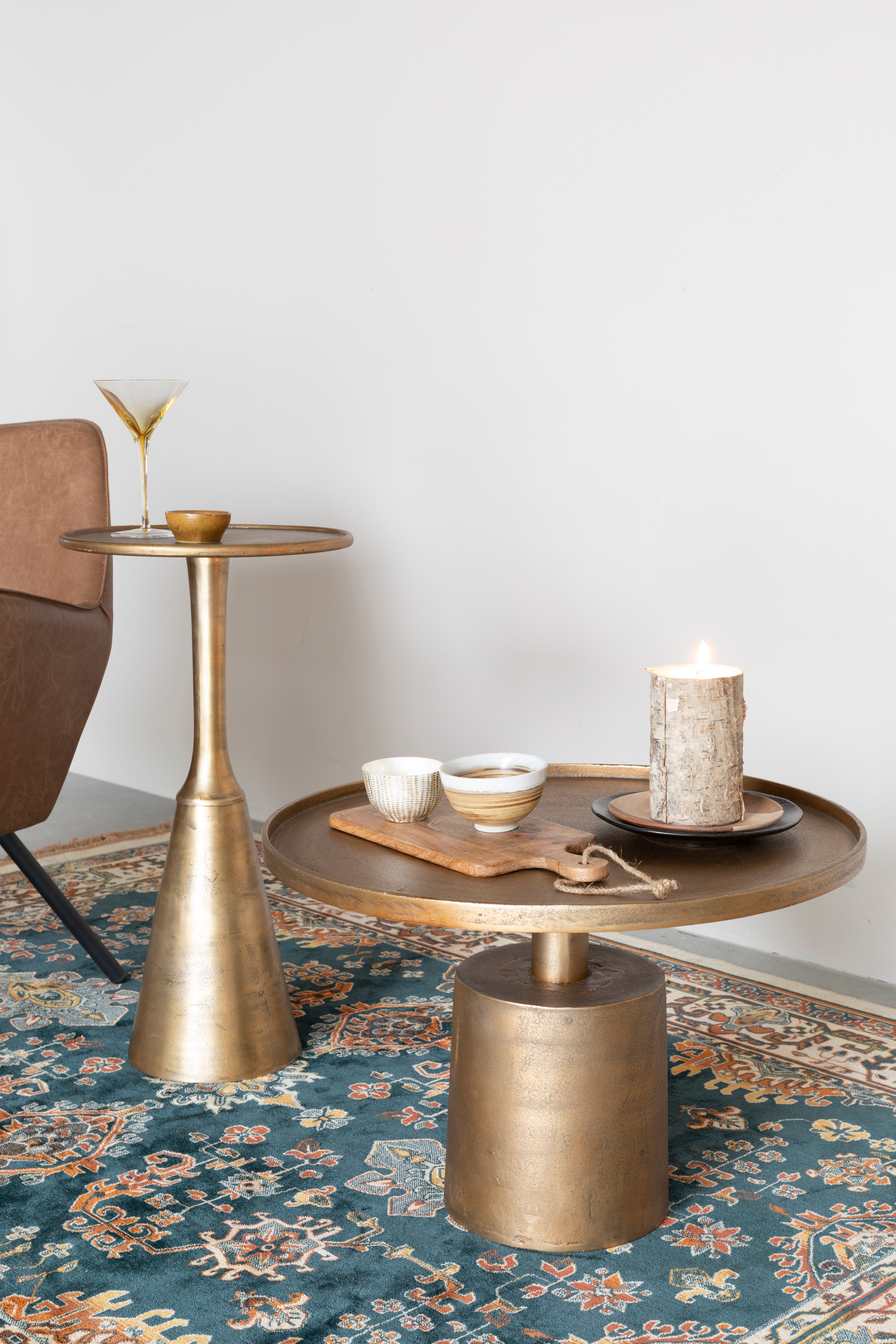 Coffee Table Mason Antique Brass